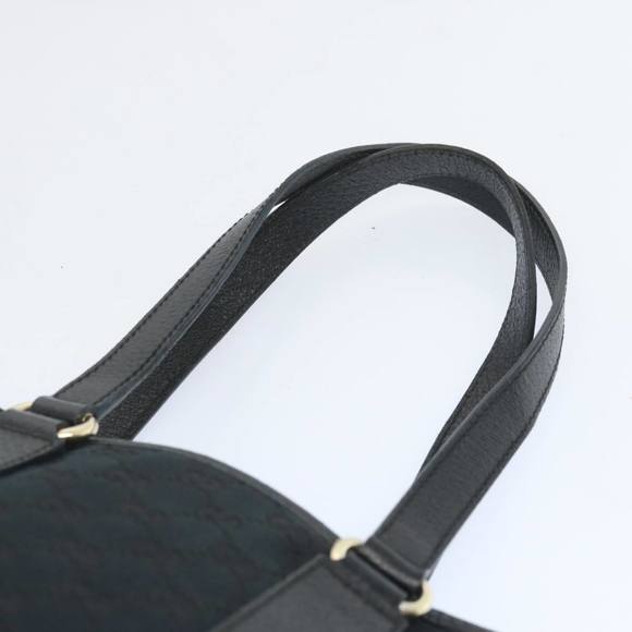 GUCCI GG Canvas Hand Bag Black 153361 Auth 66928 - Picture 8 of 16
